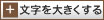文字サイズを大きくする